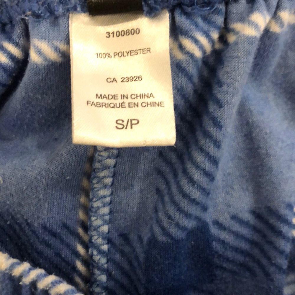 Kids blue pyjama pants